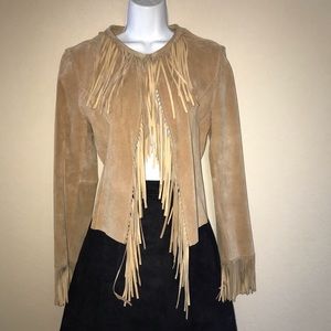Tan suede jacket